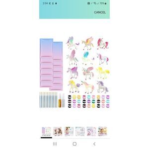 MINETOM PAINT YOUR OWN UNICORN KIT